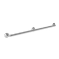 Newport Brass 45" L, Two Post, Solid Brass, 42" Grab Bar in Polished Chrome, Polished Chrome 1200-3942/26